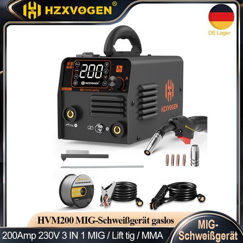 Hzxvogen 3in1 gaslos mig - 3in1,