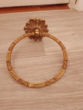 Antike Messing Handtuchhalter