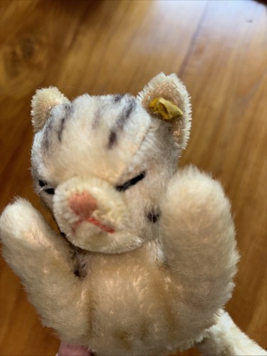 Steiff schlafende katze - schlafende,
