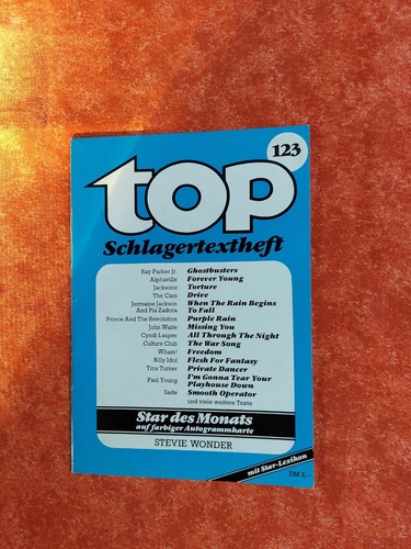 Top schlagertextheft 123 aus - top,