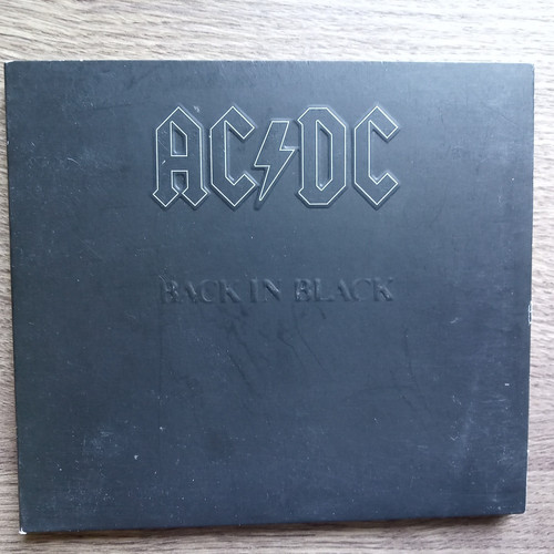 Back black cd - back, in