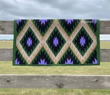 Western ranch saddle pad