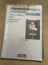 ? N+T: Gymnasium Bayern Physik, 7. Klasse,  Handreichungen mit Lösungen ?