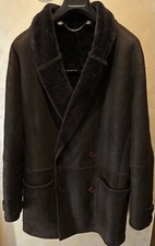 Ferrè Shearling Jacke Gr. 56 - 3XL Doppelreiher