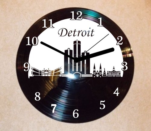 Detroit wanduhr - detroit,