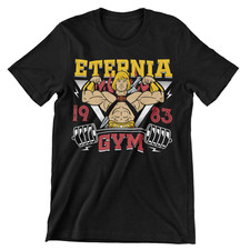 Eternia Gym 1983 HE 80er Serie Masters of T-Shirt Man Universe  Fitness  #F18