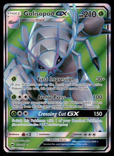 Pokemon karten golisopod - karten,