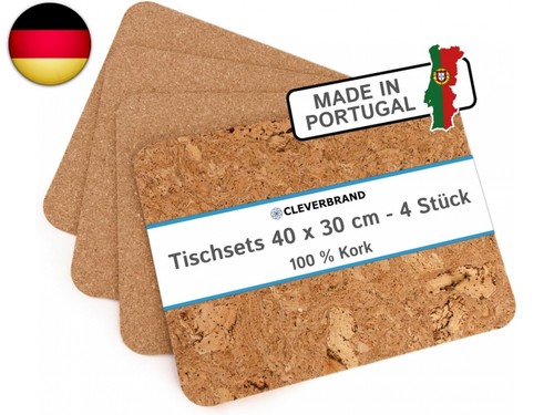Cleverbrand kork tischset - cleverbrand,