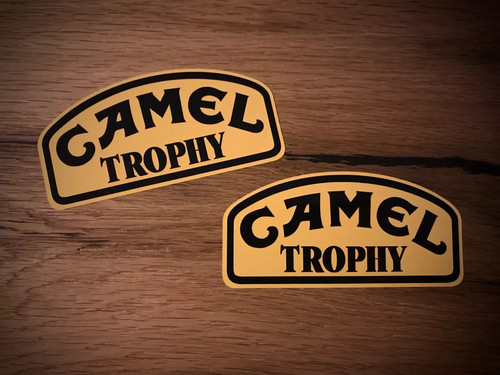Camel trophy aufkleber - 2x,