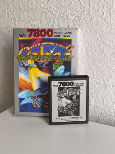 Galaga 1987 atari 7800 - 1987, •