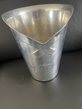 Champagner Kühler Moet & Chandon Schaldesign Strahlend Silberfarben