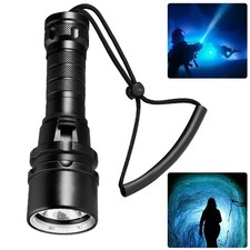 Taucher LED Taschenlampe L2 Wasserdicht 50M Unterwasserlampe 1600 Lumen Licht