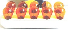 10x Glühlampe Glühbirne Kugellampe orange amber 12V 21W PY21W BAU15s   M36