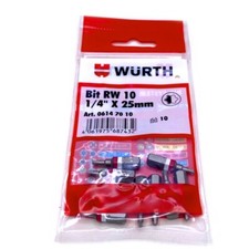Würth 10x RW® 10 Bit 1/4