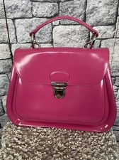 Damen TASCHE Handtasche Tosca Blu, PINK LACK ,30 x23x 10 cm Top ZUSTAND 1c13