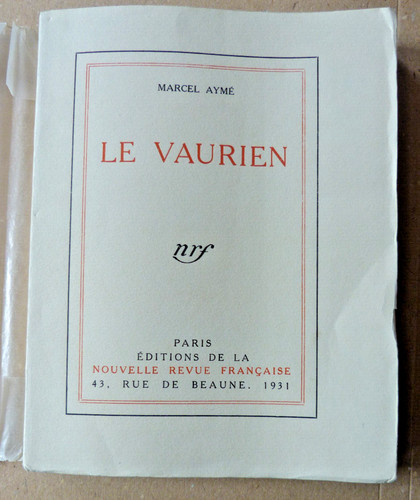 Marcel ayme vaurien nrf - marcel,