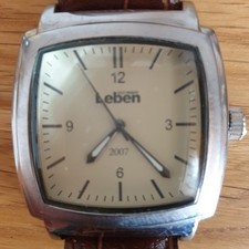 Magnum Damenuhr, Quarz, Leder