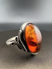 Vintage bernstein ring - ring, silber