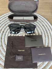 Tom Ford Sonnenbrille Jameson, Polarisiert, Schwarz, Unisex Damen / Herren, Top