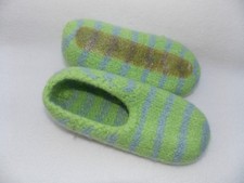 FILZIS * Filzpuschen mit Latexsohle * Gr. 38 * Handarbeit * NEU * #12