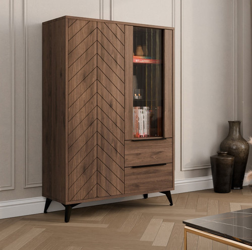 Standvitrine hroba bis 2d2sz - standvitrine,