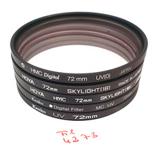 Hoya Kenko UV Sky Skylight Objektiv Lens Filter Set E72 72 72mm 4273/20