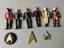 5" TNG Playmates CUSTOM Figurenlot TNG TOS DS9 PICARD als BORG UHURA Mirror + 4