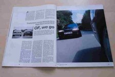 Sport Auto 10/1990 Opel Vectra