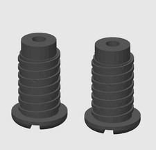2x Schraube Stift passend für