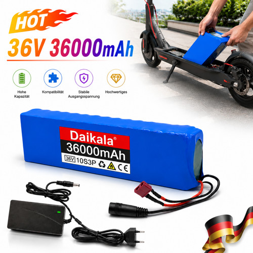 Akku 36000mah 10s3p batterie - 36000mah,