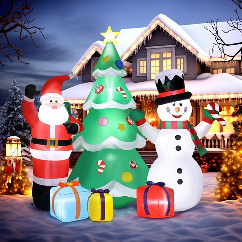 Aufblasbarer weihnachtsmann - aufblasbarer,