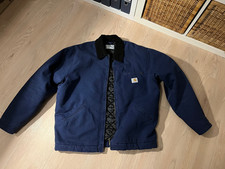 Carhartt WIP OG Detroit Jacket Winter Size XL blue/blau