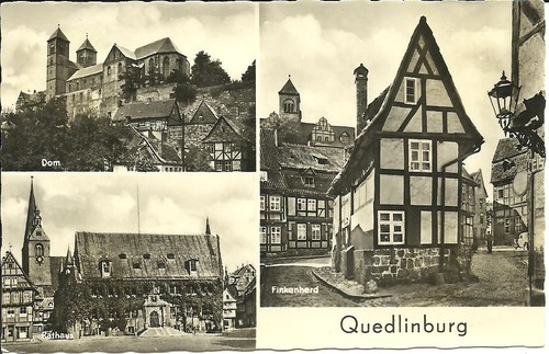 Quedlinburg dom rathaus - dom,,