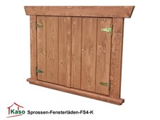 Spielhaus Sprossen-Fenster