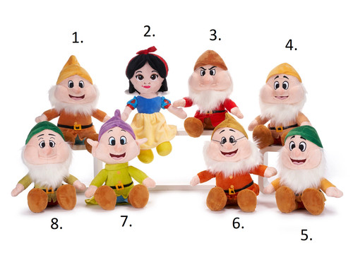 Schneewittchen plüsch figuren - schneewittchen,