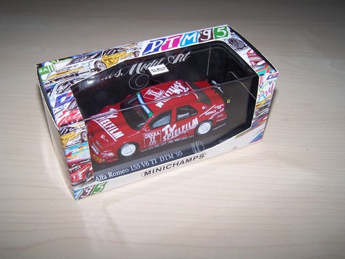 Minichamps alfa romeo 155 - romeo,