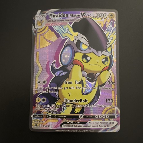 Pokémon ccg miraidon pikachu - ccg,