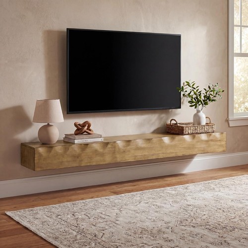 Massivholz board schwebend - massivholz, tv-board