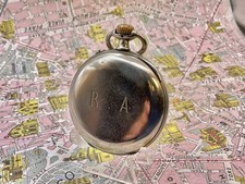 Adriatische Eisenbahn Longines 1900 Taschenuhr Selten