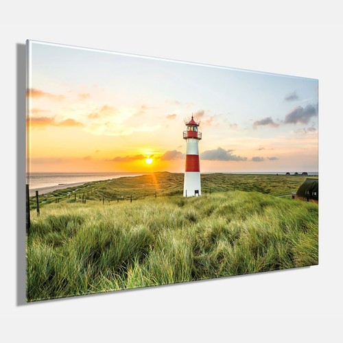 Wandbild leuchtturm 60x90 - leuchtturm,