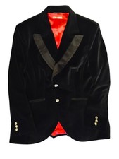St. Emile Blazer Samt Schwarz