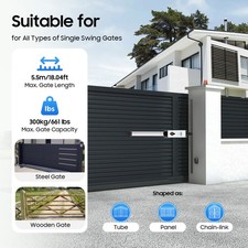 50W 300KG Torantrieb Flügeltor Drehtorantrieb Flügeltorantrieb Torantrieb Set