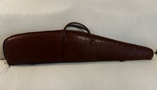 Jagdtasche Gewehrholster Gewehrtasche Leder 120x24cm