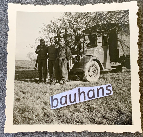 Foto wehrmacht lkw soldaten - foto,