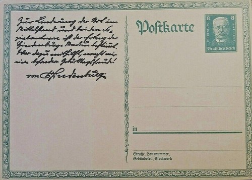 Alte postkarte deutsches - alte,