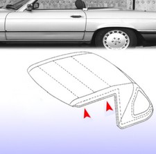 Verdeckdichtung waagerecht