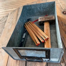 Retro - Vintage - Shabby Chic: Metallbox, Dekobox, Werkstatt, Aufbewahrung