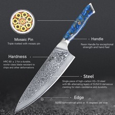 20cm Kochmesser  Japanisches