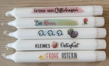 5 Kerzen, Ostern, Osterkerzen