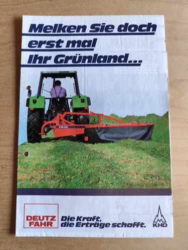 Deutz fahr grünland traktor - fahr,